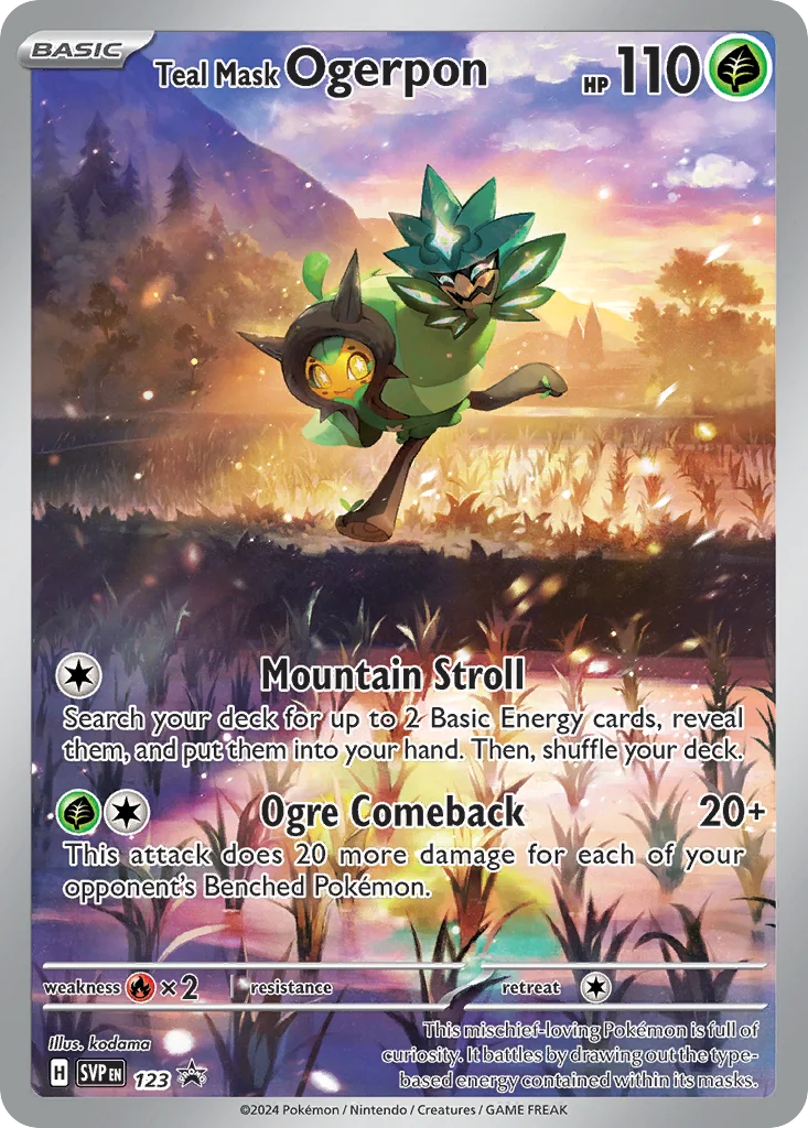 Teal Mask Ogerpon 123/088 Promo
