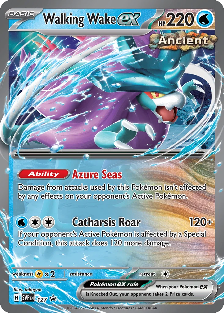 Walking Wake ex 127/088 Promo