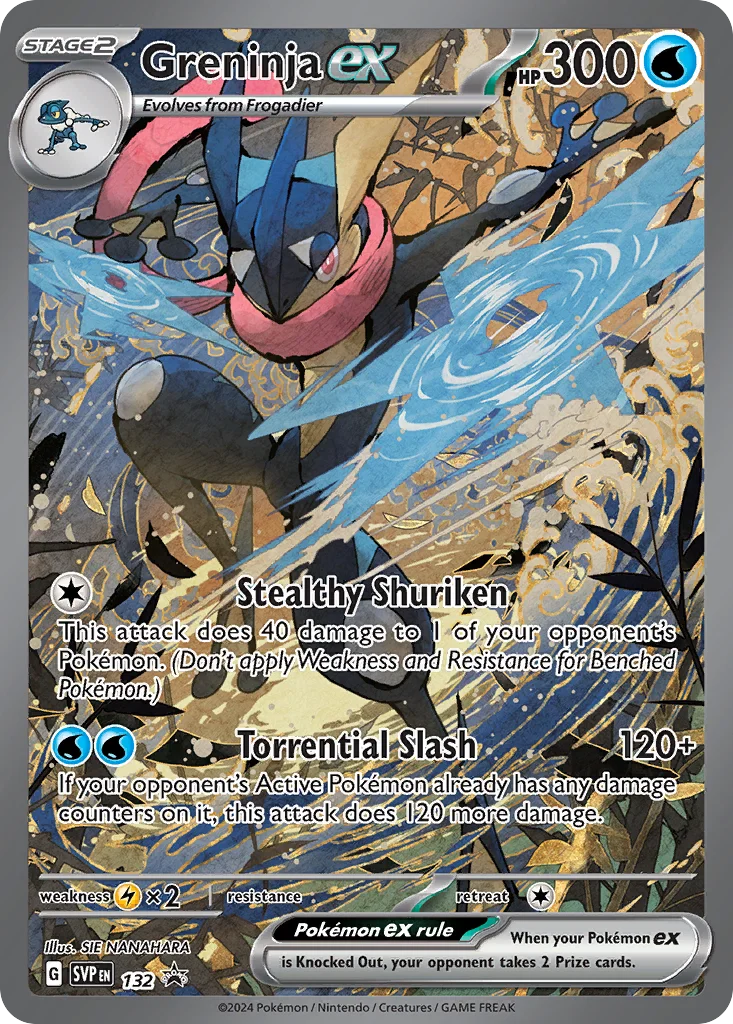 Greninja ex 132/088 Promo