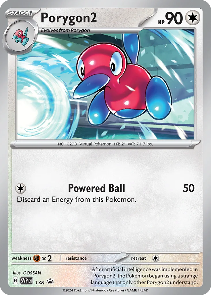 Porygon2 138/088 Promo