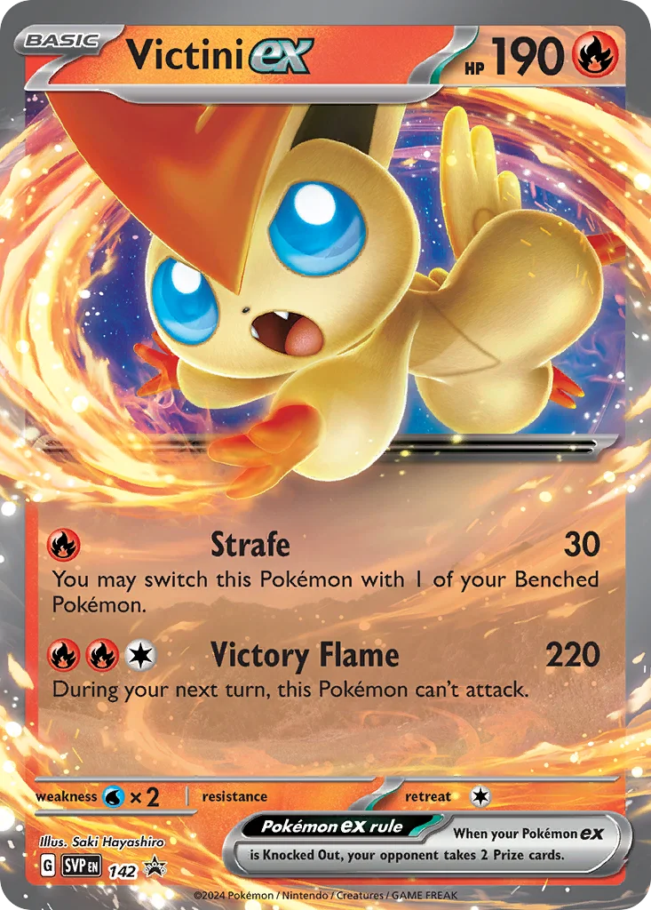 Victini ex 142/088 Promo
