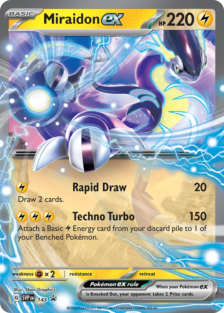 Miraidon ex 143/088 Promo