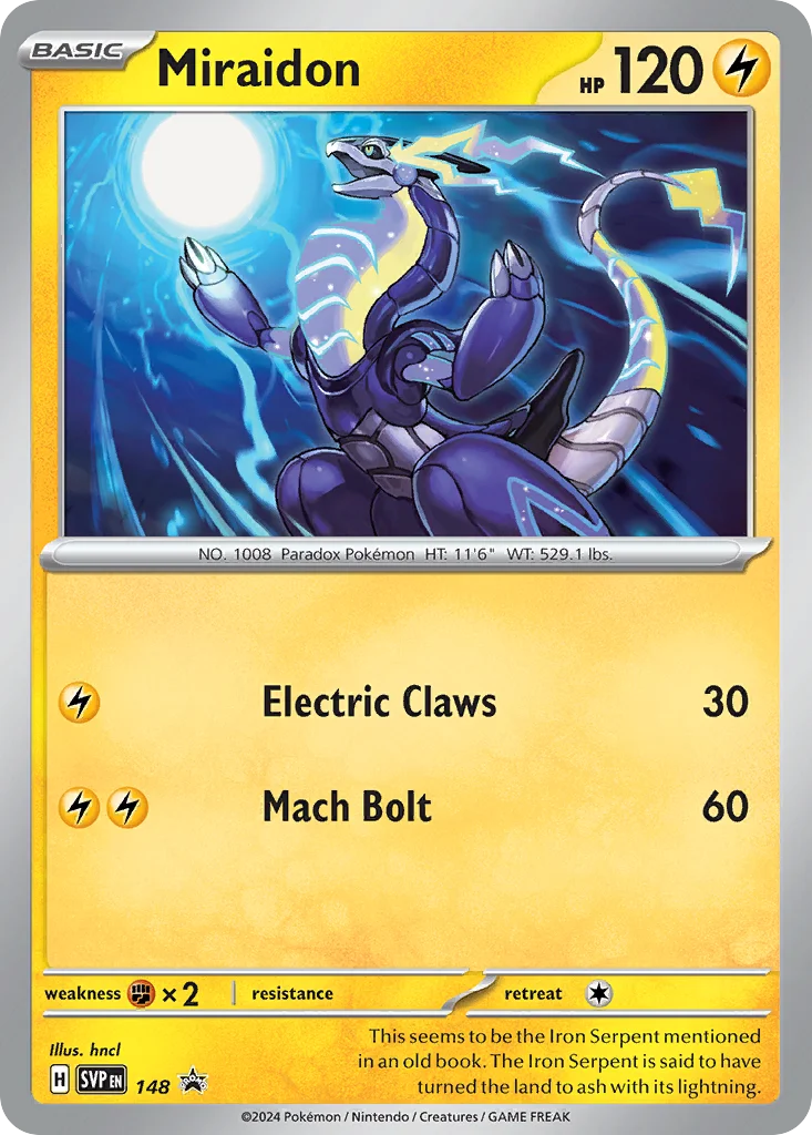svp-148 Miraidon 148/088 Promo