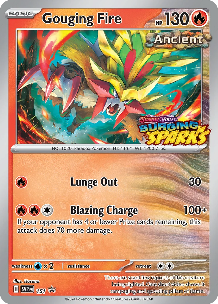svp-151 Gouging Fire 151/088 Promo