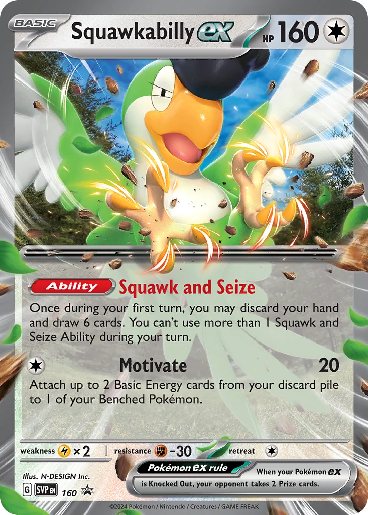 svp-160 Squawkabilly ex 160/088 Promo