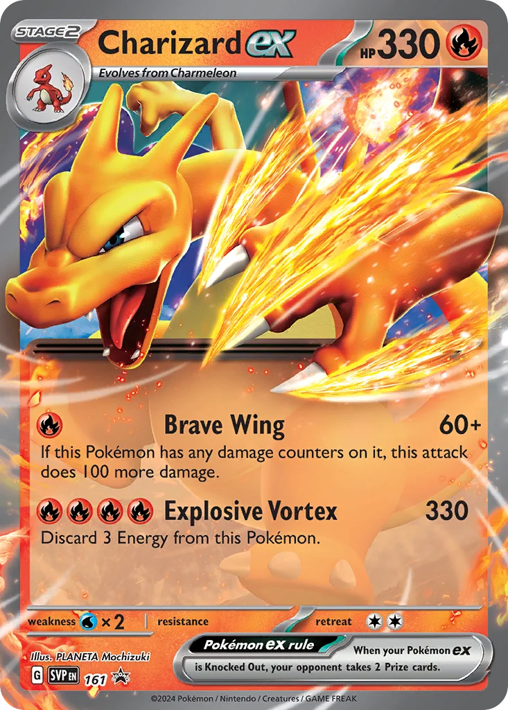 svp-161 Charizard ex 161/088 Promo