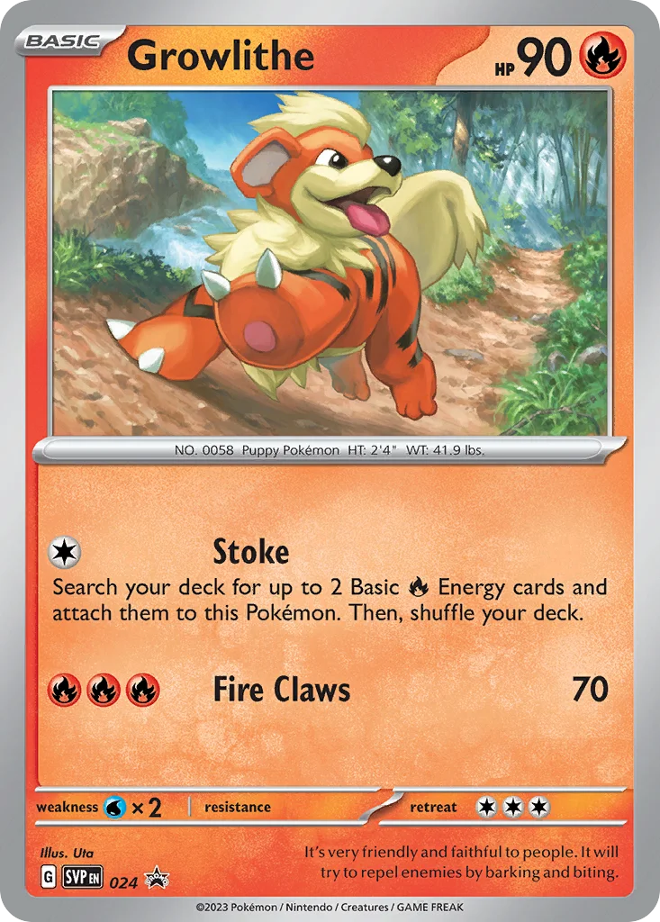 Growlithe 024/088 Promo