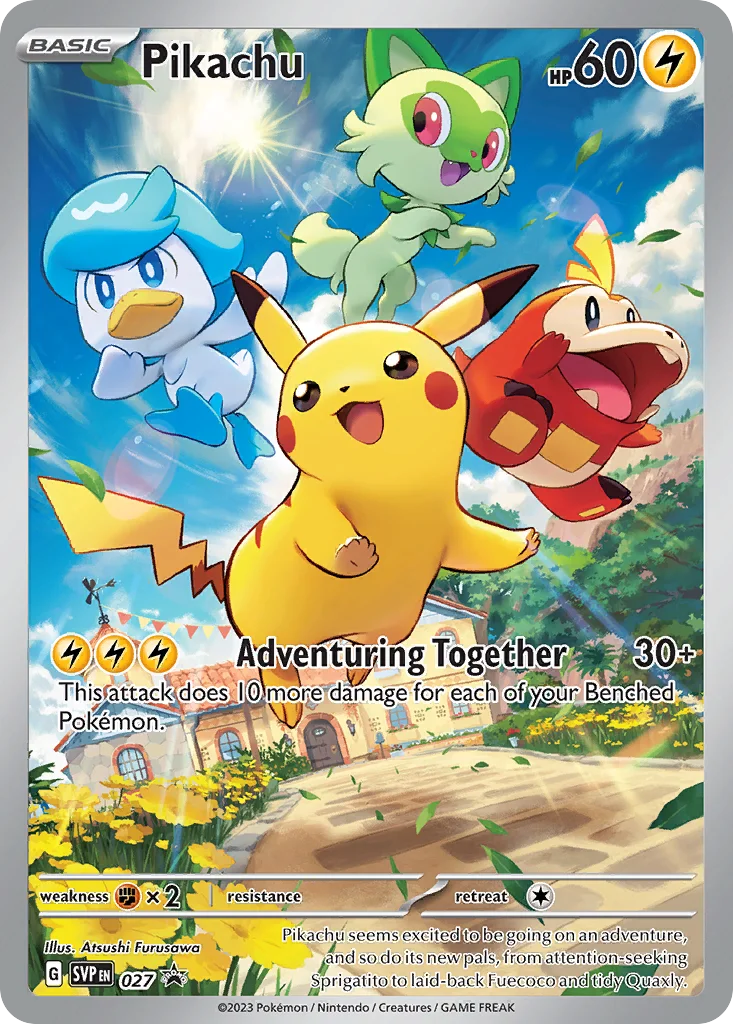 Pikachu 027/088 Promo