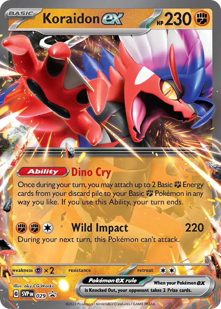 Koraidon ex 029/088 Promo