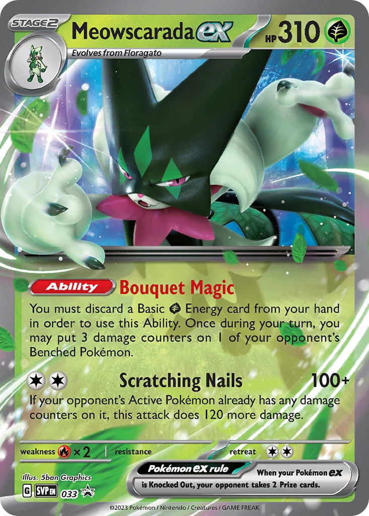 Meowscarada ex 033/088 Promo
