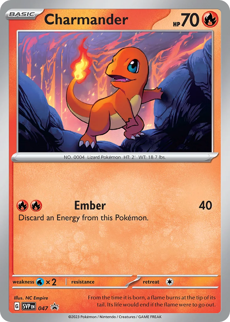 Charmander SVP047 Promo