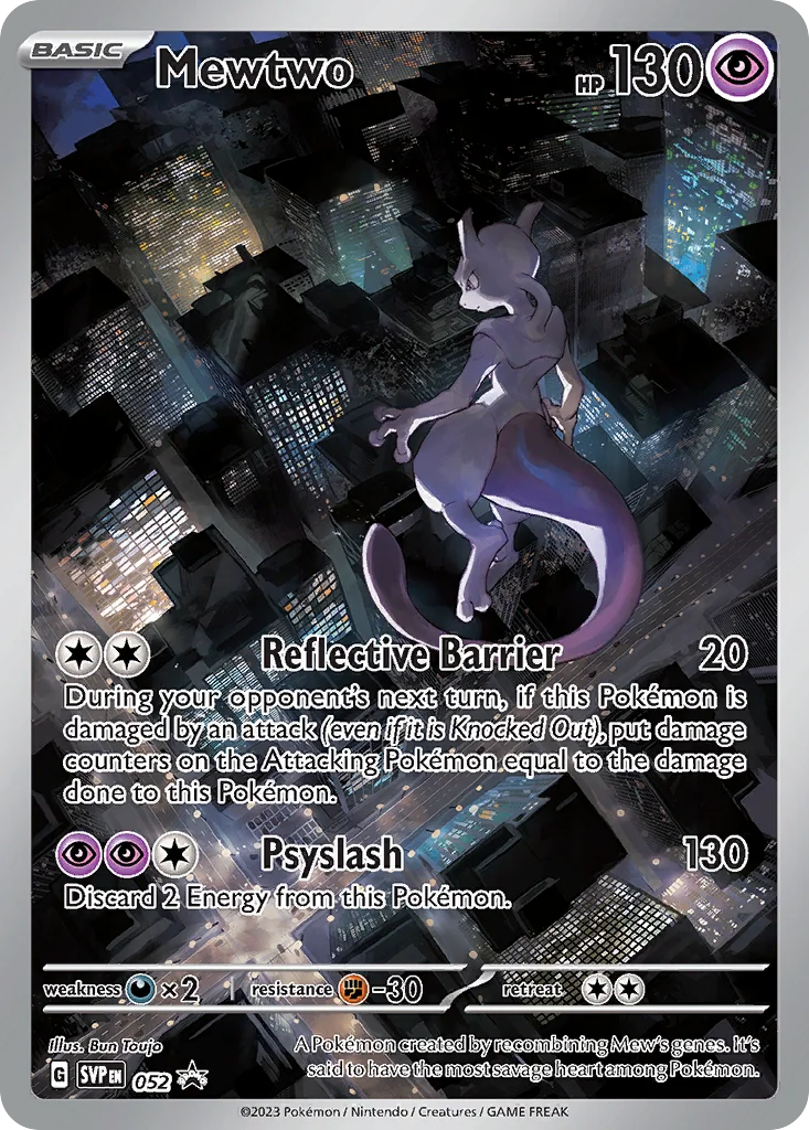 Mewtwo 052/088 Promo