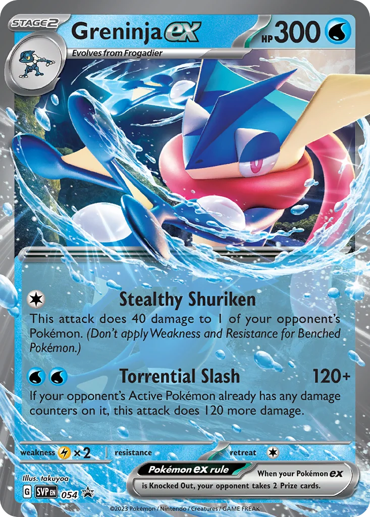 Greninja ex 054/088 Promo