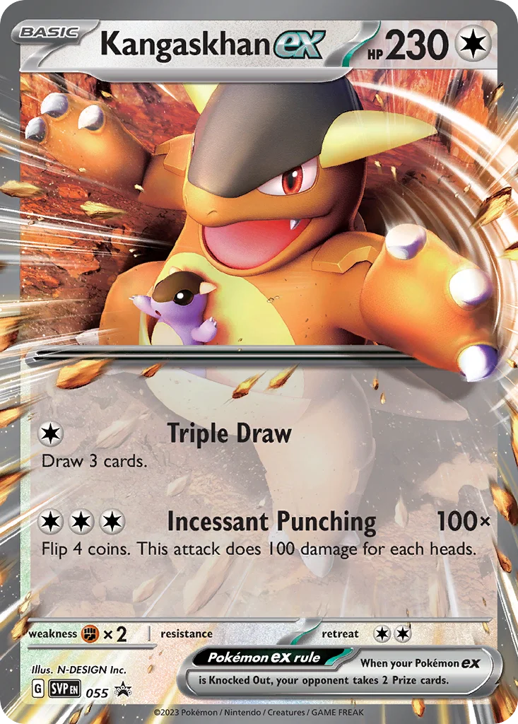 Kangaskhan ex 055/088 Promo