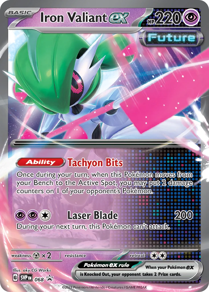 Iron Valiant ex 068/088 Promo