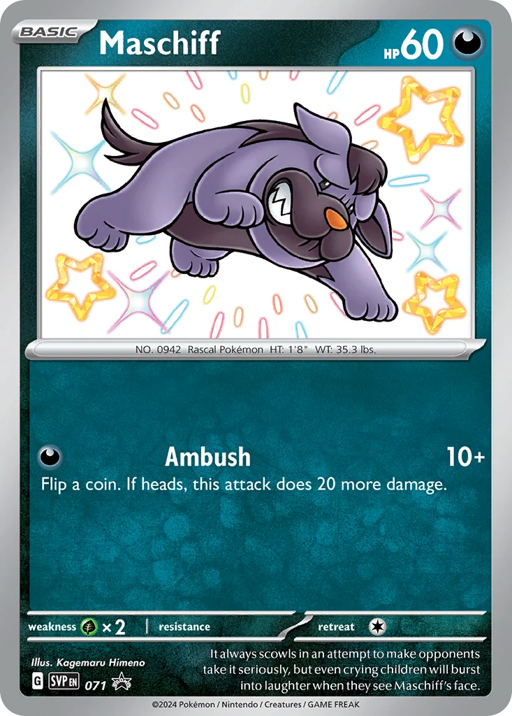 Maschiff 071/088 Promo