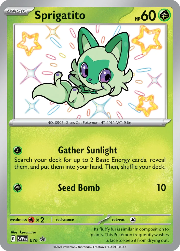 Sprigatito 076/088 Promo