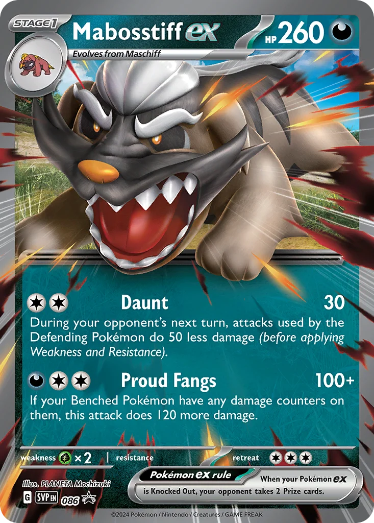 Mabosstiff ex 086/088 Promo