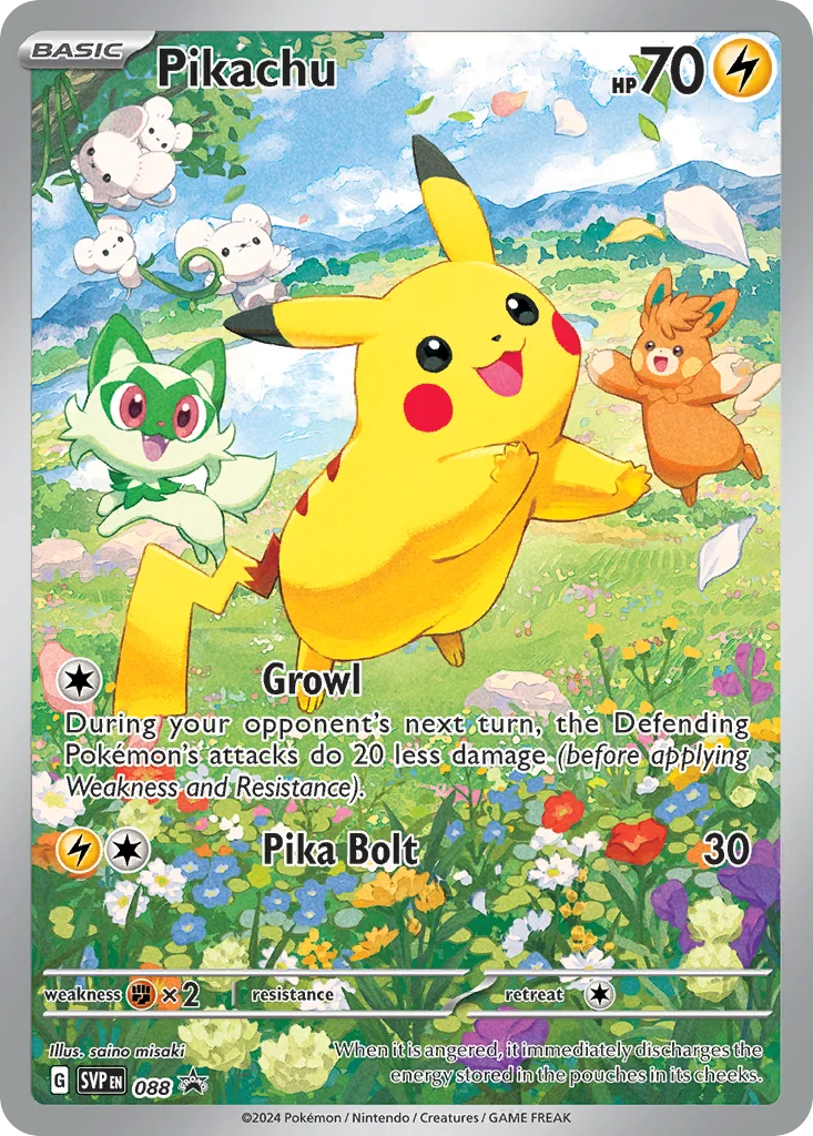 Pikachu 088/088 Promo