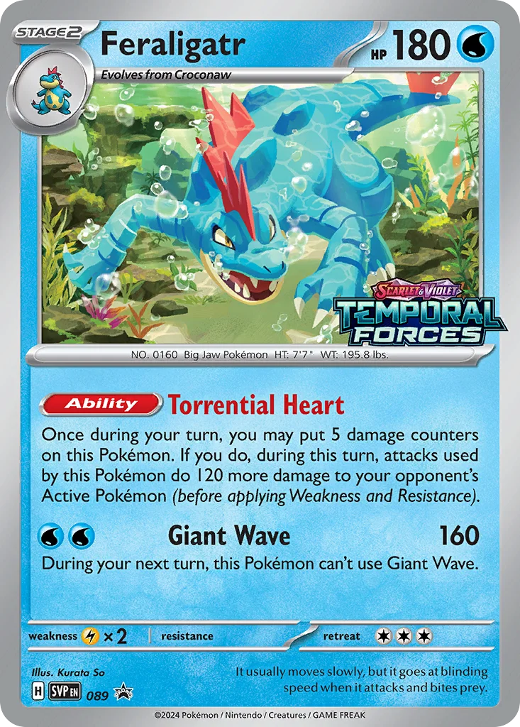 Feraligatr 089/088 Promo