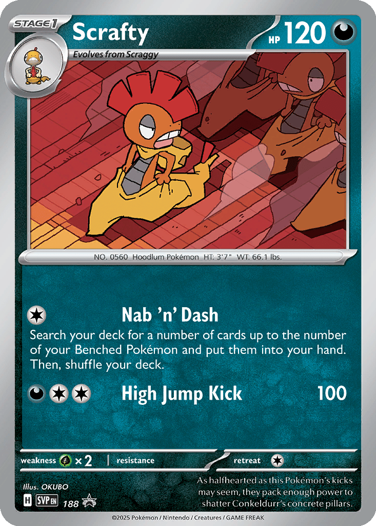 Scrafty SVP188 Promo