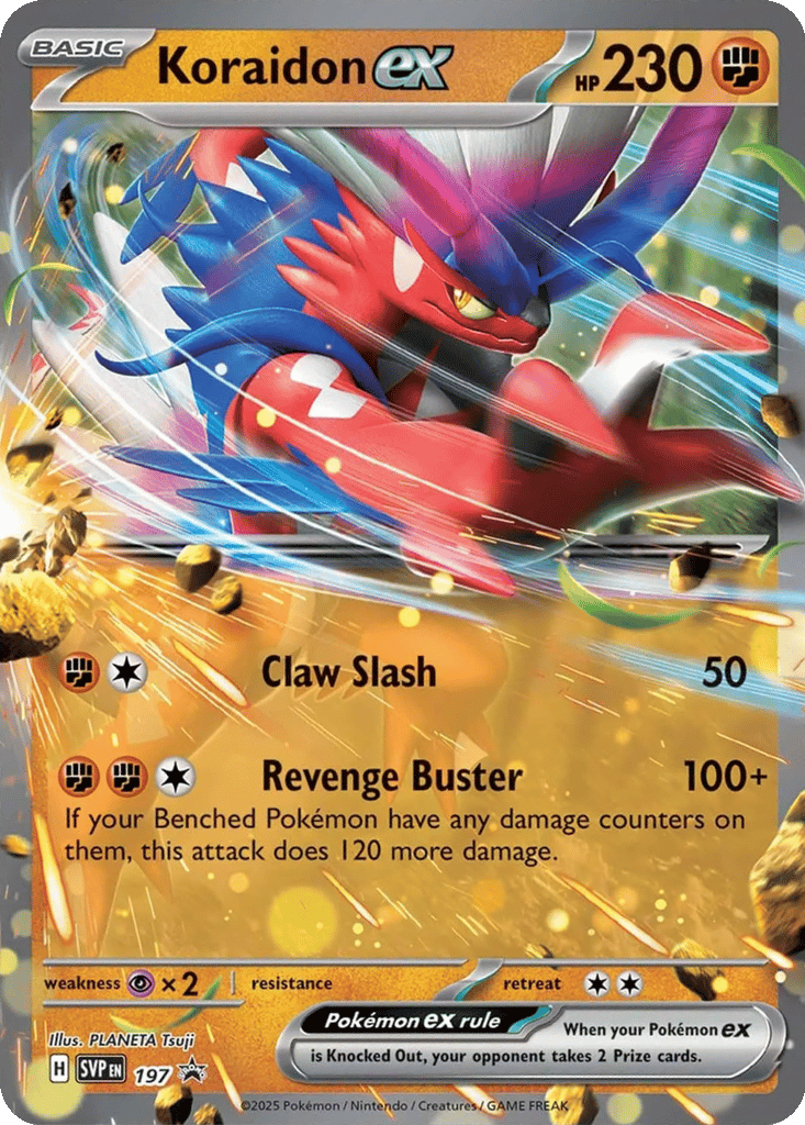 Koraidon ex SVP197 Promo