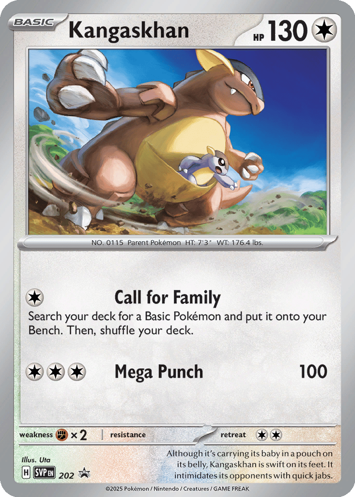 Kangaskhan SVP202 Promo