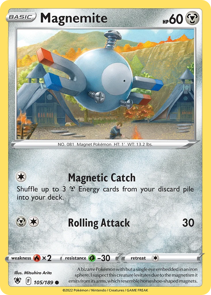 Magnemite 105/189 Common