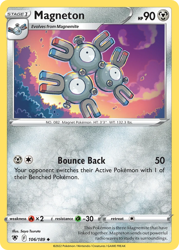 swsh10-106 Magneton 106/189 Uncommon