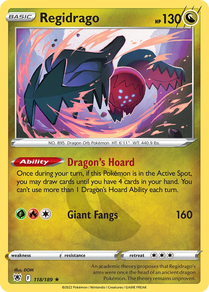 Regidrago 118/189 Rare
