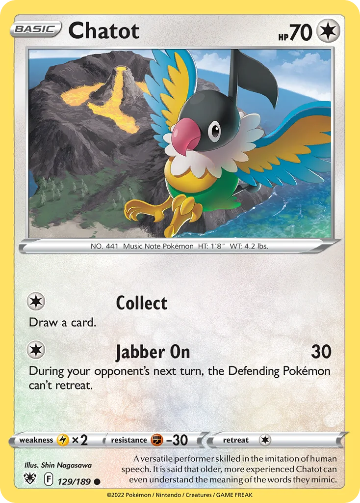 Chatot 129/189 Common
