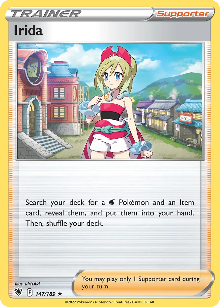 Irida 147/189 Rare holo