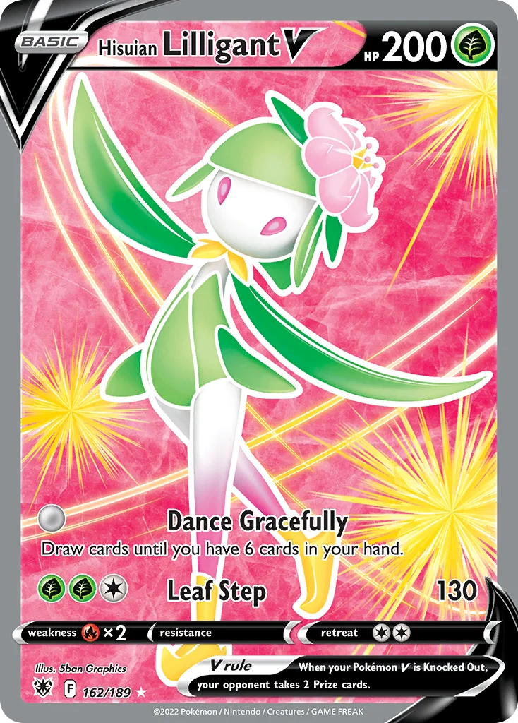 Hisuian Lilligant V 162/189 Rare ultra