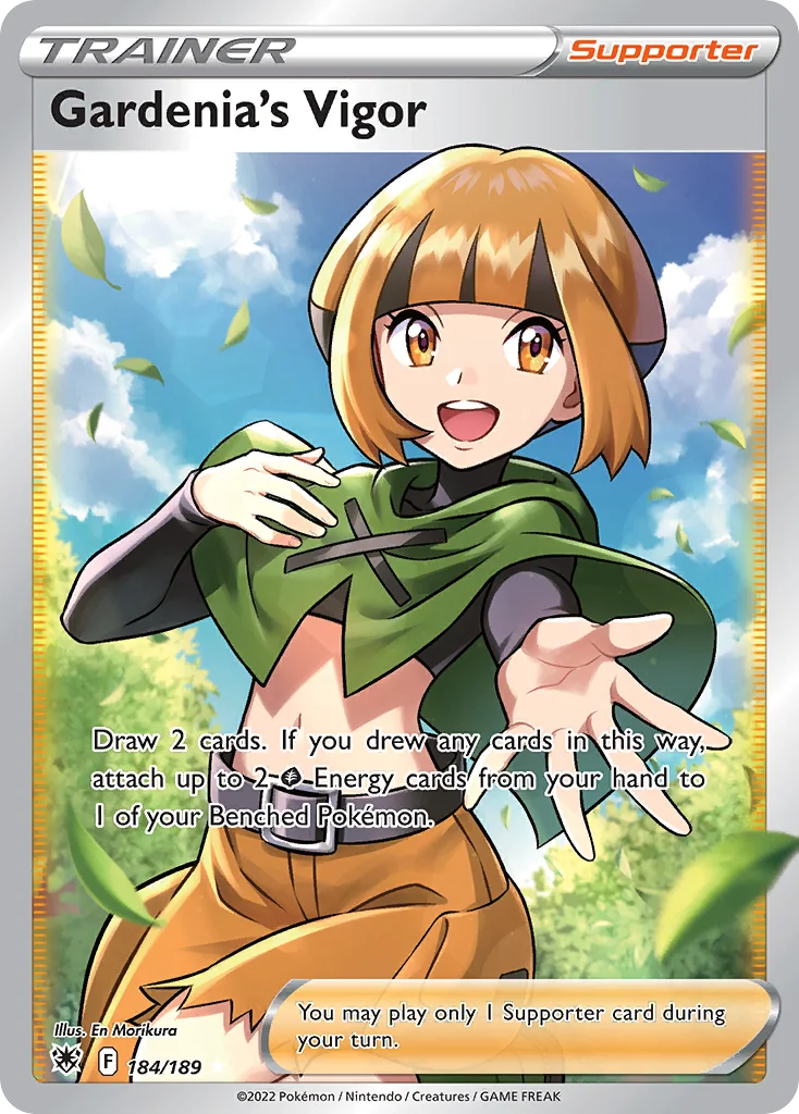 Gardenia's Vigor 184/189 Rare ultra