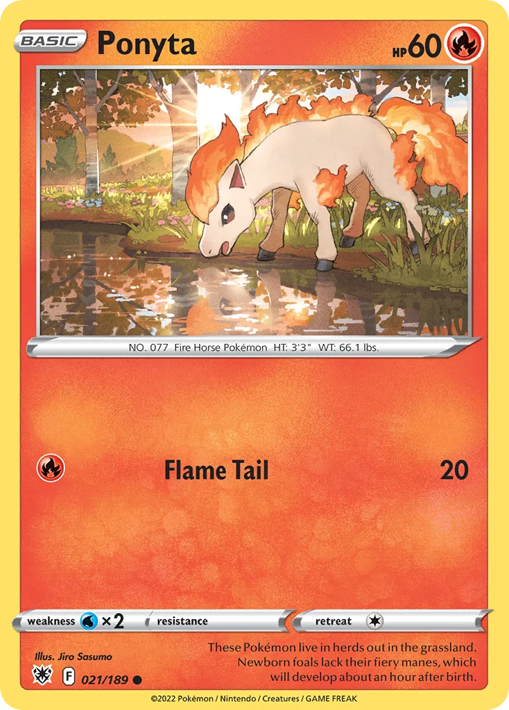Ponyta 021/189 Common