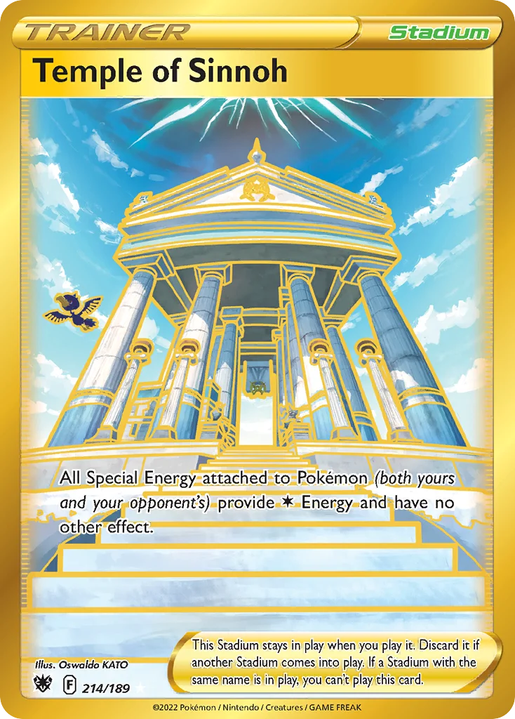 swsh10-214 Temple of Sinnoh 214/189 Rare secret