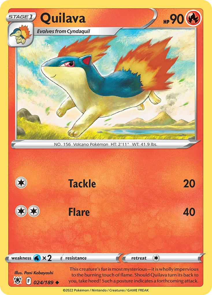 Quilava 024/189 Uncommon