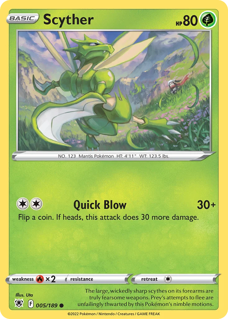 Scyther 005/189 Common