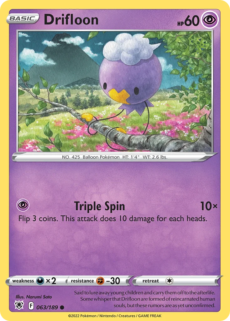 Drifloon 063/189 Common
