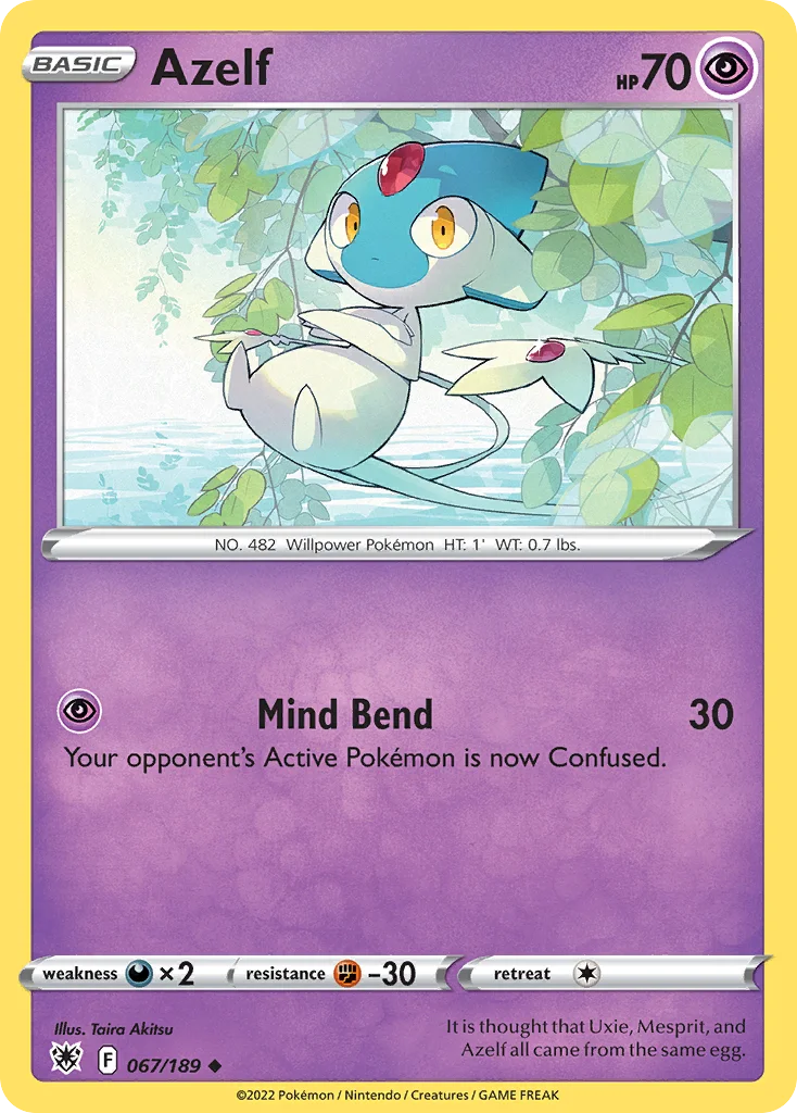 Azelf 067/189 Uncommon