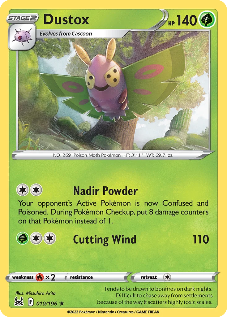 Dustox 010/196 Rare