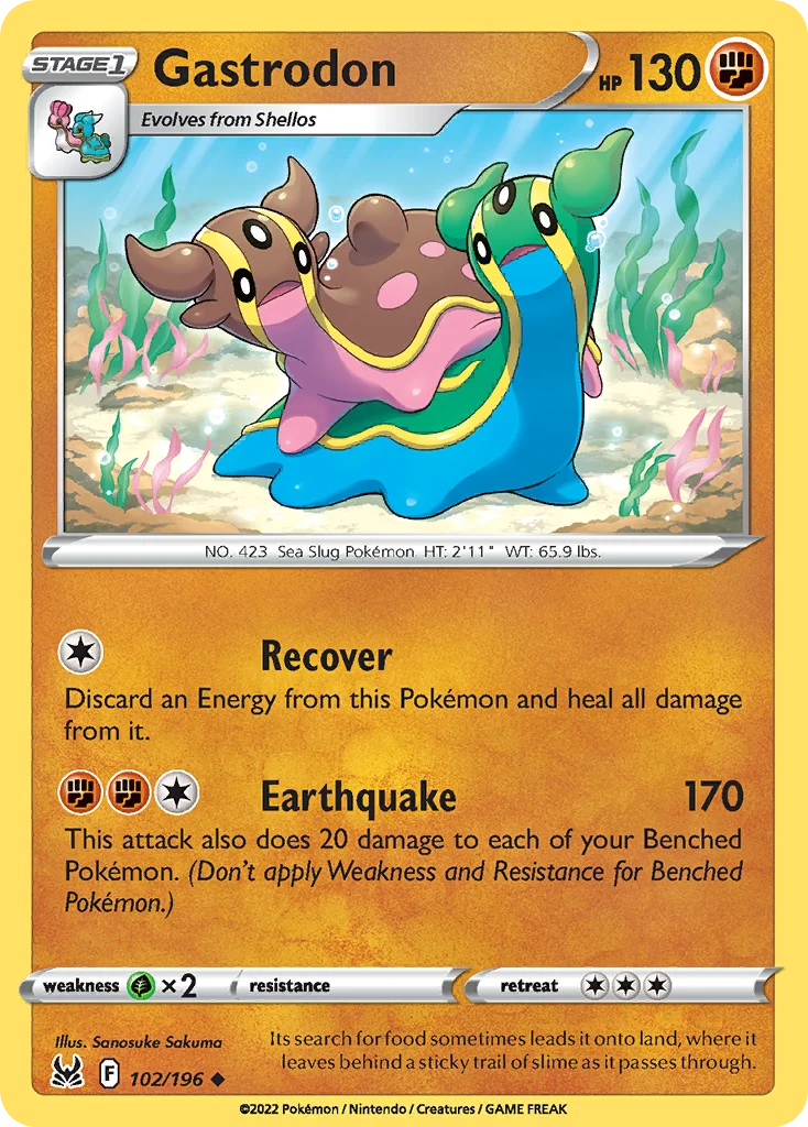 Gastrodon 102/196 Uncommon