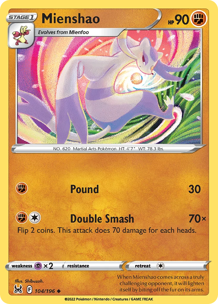 Mienshao 104/196 Uncommon