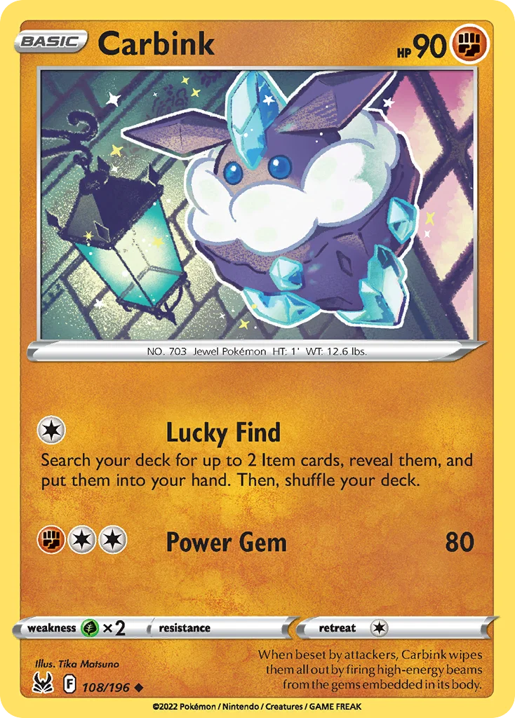 Carbink 108/196 Uncommon