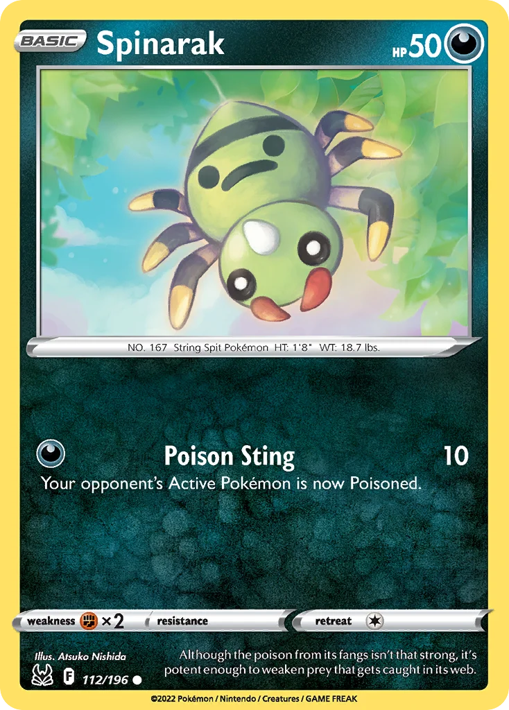 Spinarak 112/196 Common