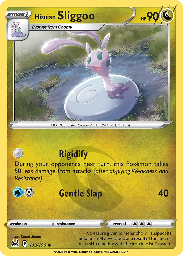 Hisuian Sliggoo 133/196 Uncommon