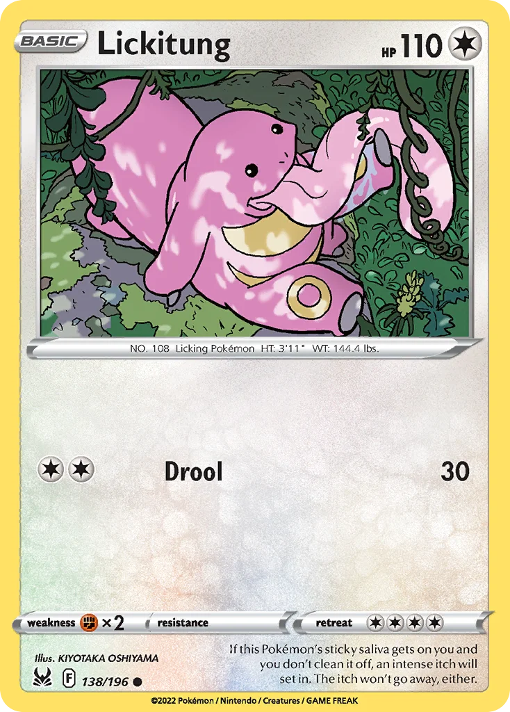 Lickitung 138/196 Common