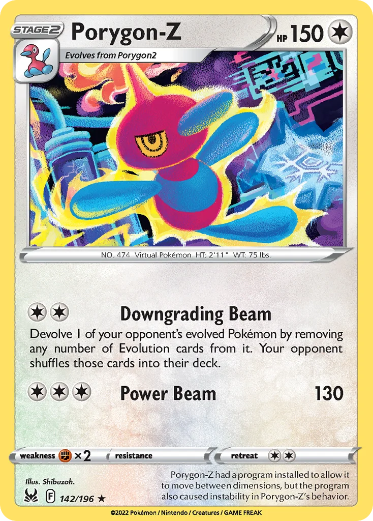 Porygon-Z 142/196 Rare
