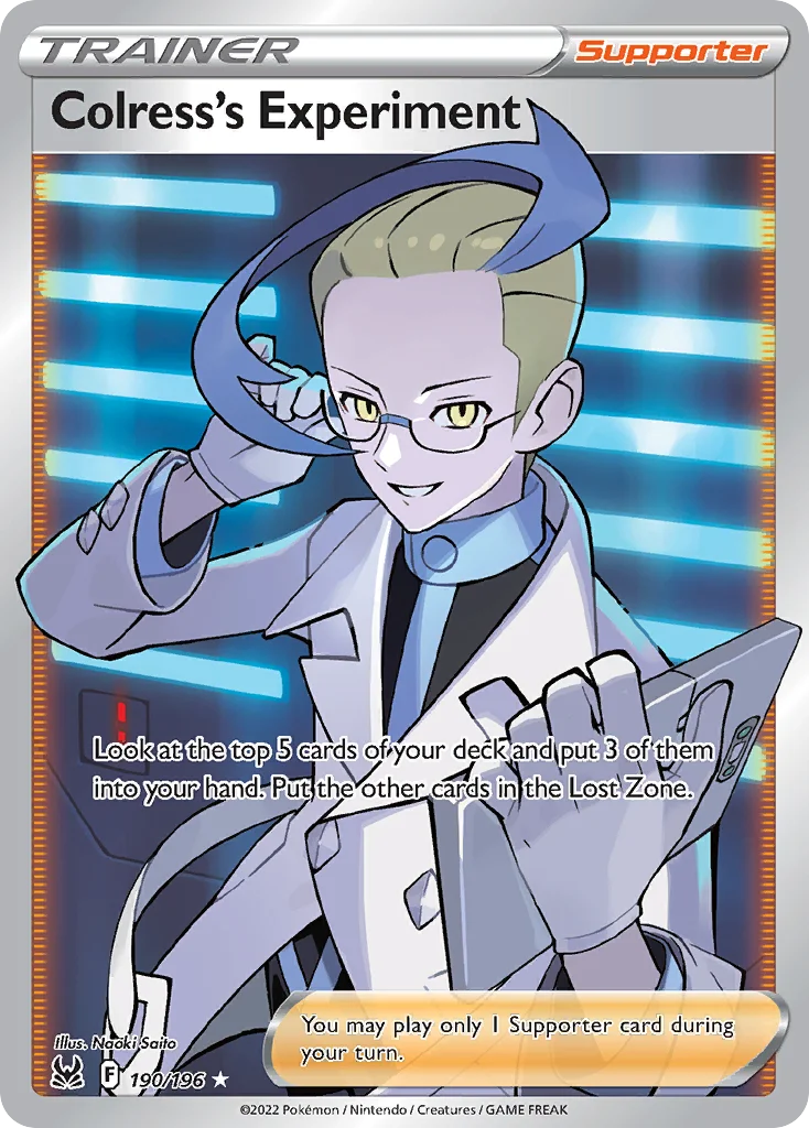 Colress's Experiment 190/196 Rare ultra