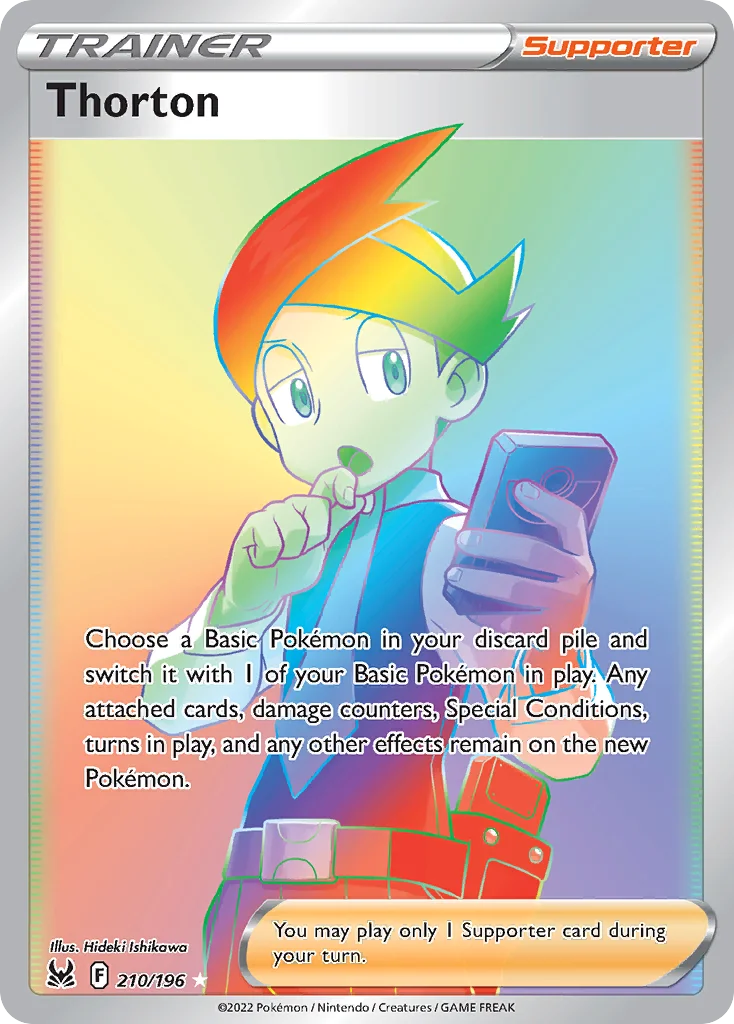 Thorton 210/196 Rare rainbow